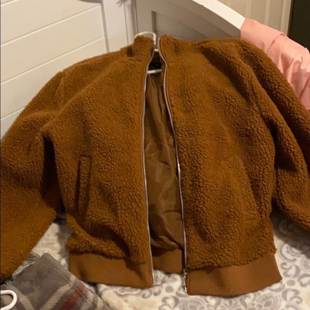 Brown sweater